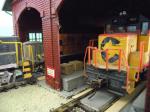 Looking into MPD engine shed.