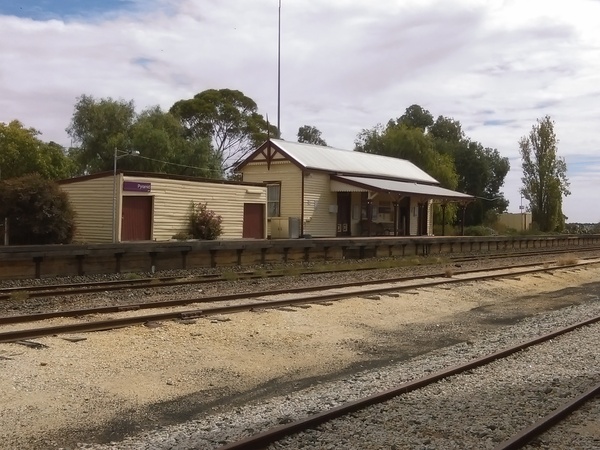 Pyramid Hill (Victoria) station, 2018.