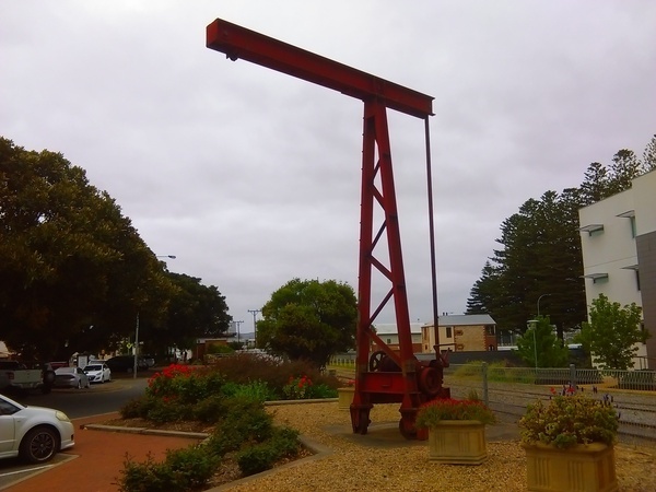 Victor Harbour - Railway crane