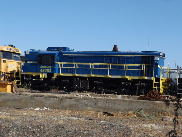 482 class locomotive, Cootumundra, 2019-03-03