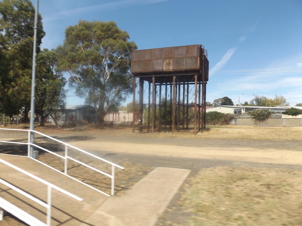 Disused water tower just west of Dubbo / Broken Hill lines junction, Orange, 2019-03-04