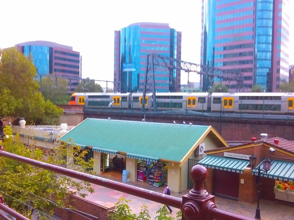 Suburban train, Sydney Central, 2019-03-08