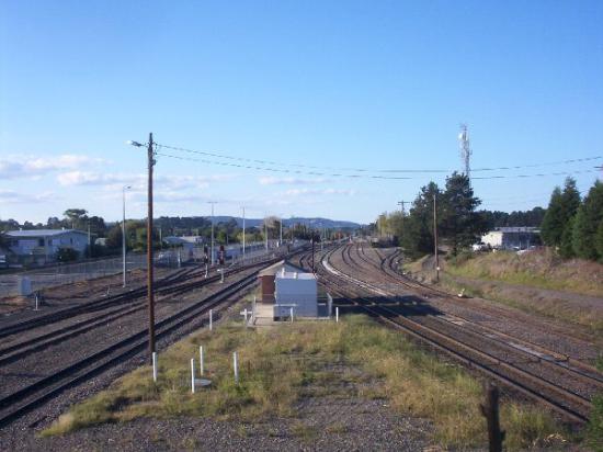 Moss Vale - view from road entrance looking north, Mar 2010