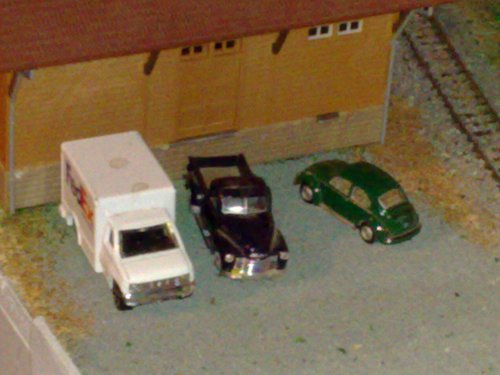Cars at the warehouse