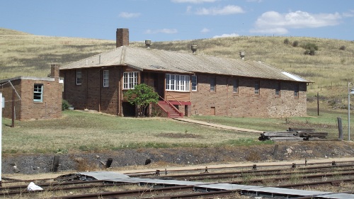 Cooma Railway Station Barracks, Jan 2011