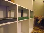 July 2011 - Bookshelves with layout baseboards inserted