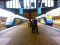XPTs, Sydney Central railway station.