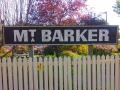 Mt Barker station - Sign