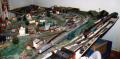 Panorama of about 1/2 of the layout