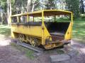 Old mine car at Clarence