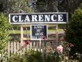 Clarence station sign